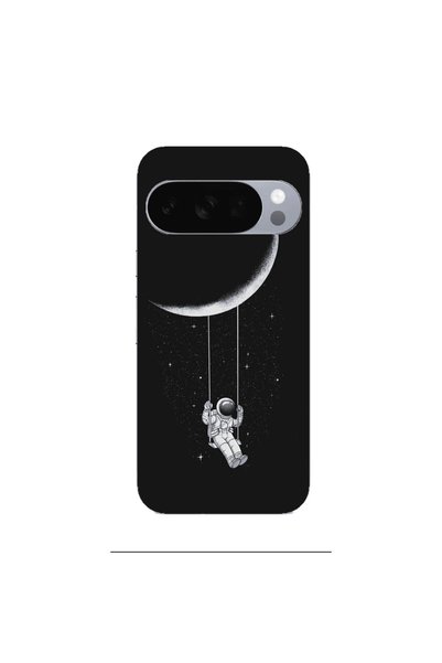 Other Google Pixel 10 Pro XL Swing on the moon Transparent Silicone TPU Θήκη