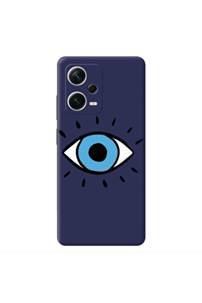 Other Xiaomi Poco X5 Shining Eye Dark blue Colored Silicone TPU Θήκη