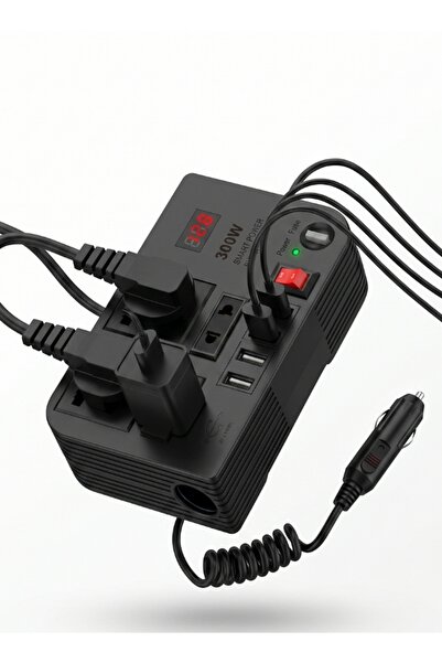 Generic 300W Car Power Inverter Model Dx130 |   Modified Waveforms