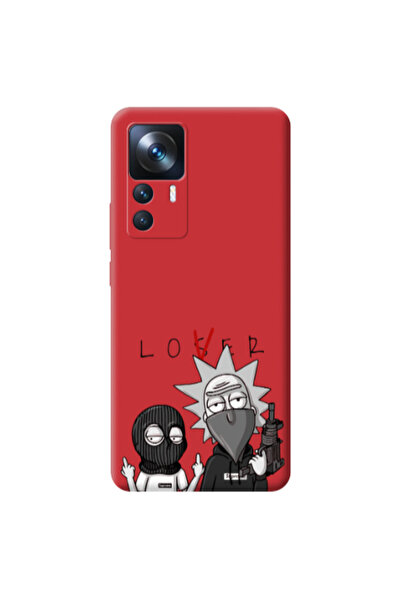 Other Xiaomi Mi 12T Rick Loser Red Colored Silicone TPU Θήκη