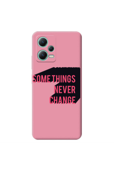 Other Xiaomi Redmi Note 12 Pro 5G Somethings Never Change Pink Colored Silico...