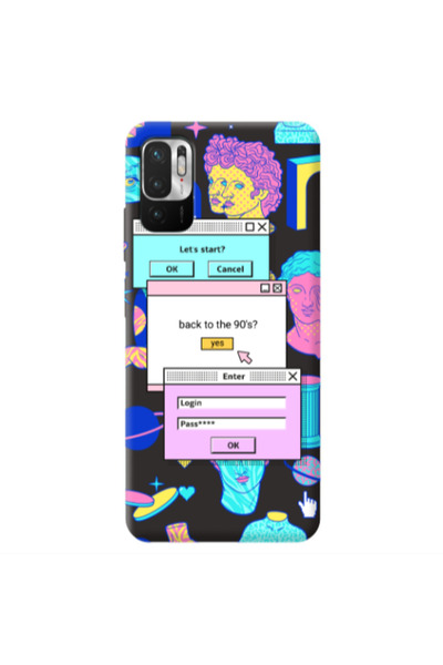 Other Xiaomi Redmi Note 10 Pro 5G Enter Login Black Colored Silicone TPU Θήκη
