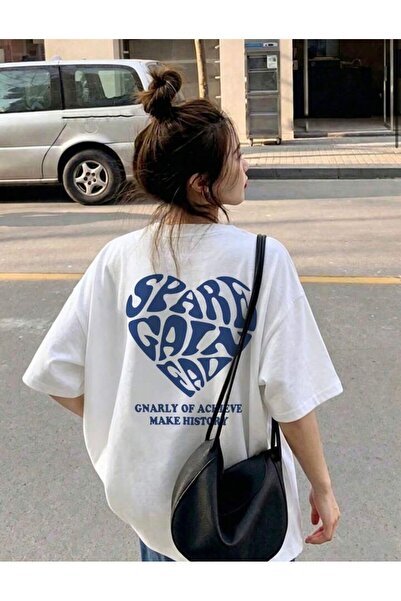 LELVANİ Gnarly of Achieve Make History Printed T-Shirt