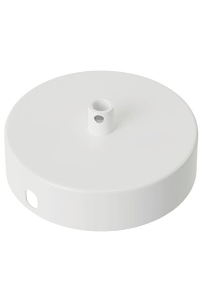 OEM Accesoriu mascare cablu pendule Calex Ø10cm, metal/alb