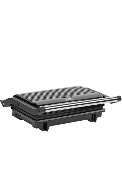 Teesa Grill electric 1000W Panini Negru