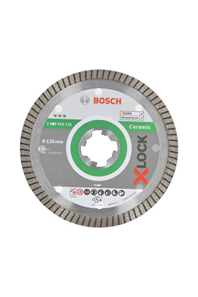 OEM Disc diamantat Bosch Zubehör Ceramic ExtraClean Ø125x22,23 mm, pentru man...