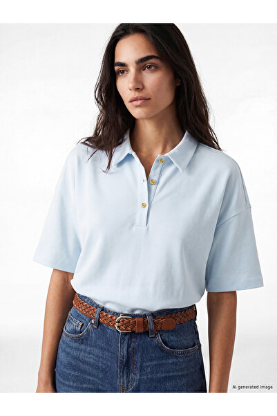 LC Waikiki Vizyon New Season 100% Cotton Women's T-Shirt