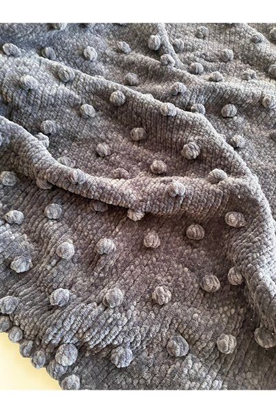 FLY LIFE Hand Knitted Velvet Baby Blanket