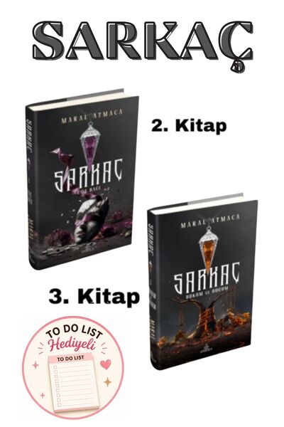 Ephesus Yayınları Sarkaç 2 Göz Bağı ve Sarkaç 3 Hüküm ve Düğüm Maral Atmaca 2...