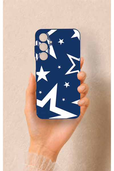 Vip Case Samsung A55 Uyumlu Mega Star Desenli Silikon Kılıf