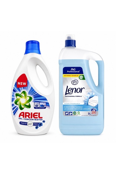 lenor Συσκευασία x2 Συμπυκνωμένο Απορρυπαντικό Τζελ 120 πλύσεις + Επαγγελματι...