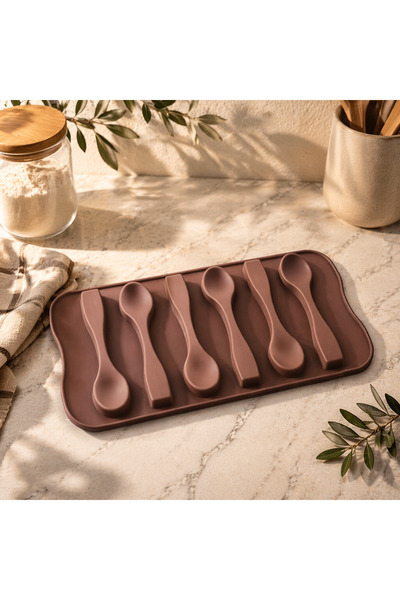 Adana Pasta Malzemeleri Chocolate Mold - Silicone - Spoon Kak-15