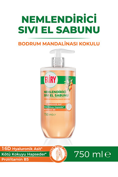 Fairy Sıvı El Sabunu Bodrum Mandalinası Kokulu 750 ml