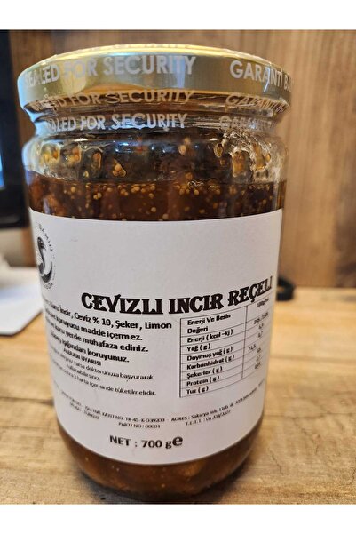 ŞAHİN YÖRESEL Cevizli İncir Reçeli
