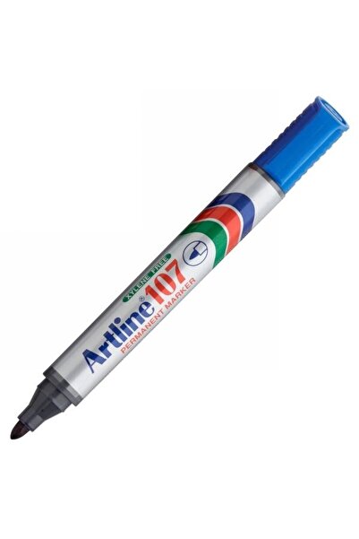 artline Αριθμός Σημαδευτήρα 107 Μόνιμο Μπλε Με Κλιπ Και Στρογγυλή Μύτη (04-1-...
