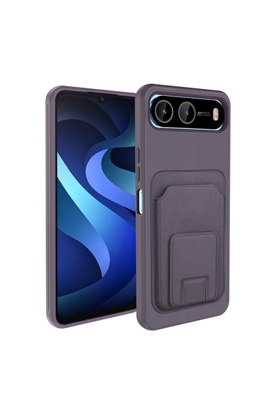 m.tk moveteck İnfinix Hot 60i 5G Kılıf Kamera Çıkıntılı Extra Standlı Kartlık...