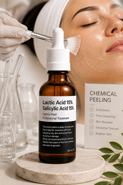 Puredermine Aha Bha Hybrid Peel Lactic Acid 15% & Salicylic Acid 15% |   Prof...