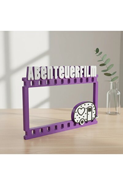 OEM Artă Decorativă de Perete 'Abenteuerfilm' cu Design Filmstrip și Caravană...