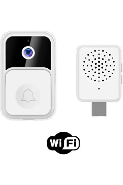 Taggo Ασύρματο Wi-Fi Μαύρο Κουδούνι Πόρτας