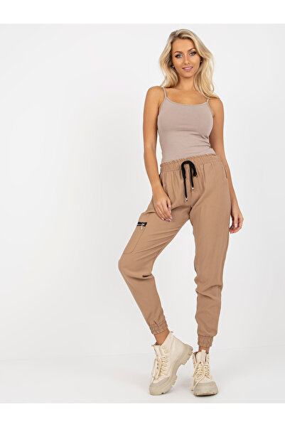 Factory Price Pantaloni Dama Bej
