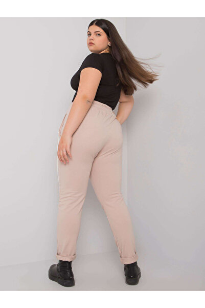 Factory Price Pantaloni Trening Dama Bej