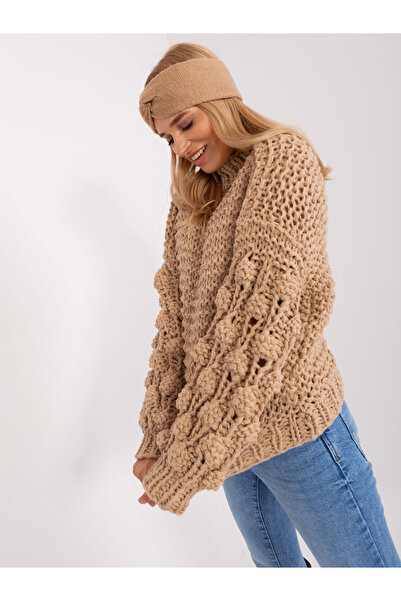 Factory Price Women's Beige Sweater