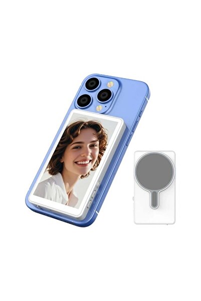 Generic Magnetic Phone Vlog Selfie Monitor Screen in White – Portable Screen ...