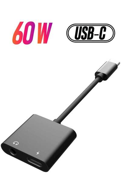 ELTRAZONE محول سماعات رأس من USB C إلى 3.5 ملم، شحن سريع 60 واط، محول صوت من ...