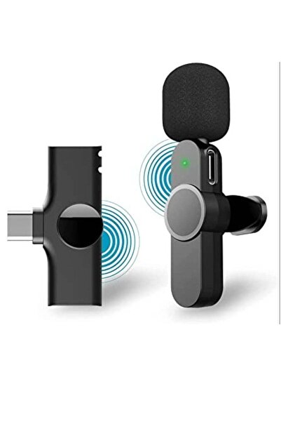 ELTRAZONE 2 in 1 iphone or type-c Wireless Lavalier Microphone For IPhone, Pl...