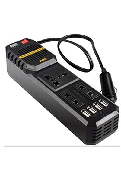 ELTRAZONE 200W Mini Car Vehicle Inverter DC 12V to AC 220V USB Output High-po...