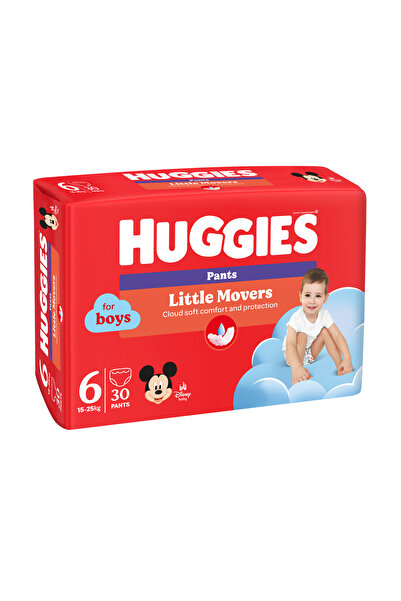 Huggies Little Movers Pants Jumbo Baieti