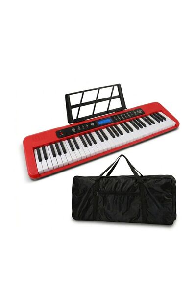 MegArya Aiersi A828 Touch Response 61 Keys Beginner Keyboard Built In Lesson ...