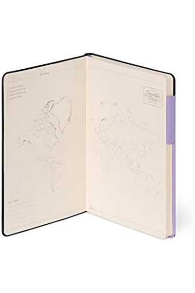 Yıldızan Zg Store - Notepad, Checkered, Medium, 192 Pages, Soft Pu Leather, F...
