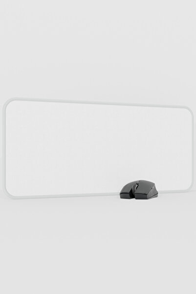 mousepad bastir لوحة ماوس بيضاء بسيطة وعصرية مقاس 70x30