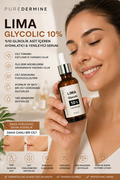 Puredermine Glycolic Acid 10% Professional Peeling Solution |   Aha Chemical ...