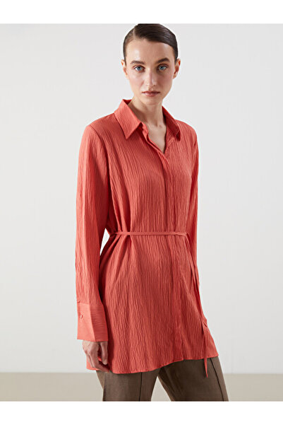 LC Waikiki Women's Textured Shirt Tunic