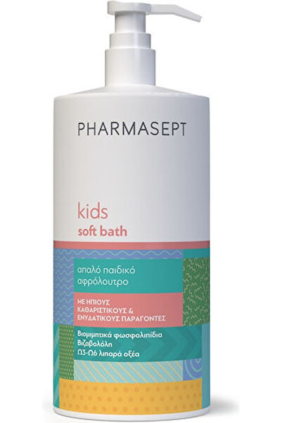 Pharmasept Παιδικό Απαλό Αφρόλουτρο με Μέλι 1000ml - Απαλό Καθημερινό Αφρόλου...