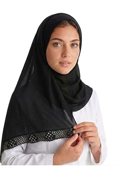 Veil Designer طرحة بوال بقماش ياباني بشغل اويه مع كوروشيه تركي علي الطرفين ال...