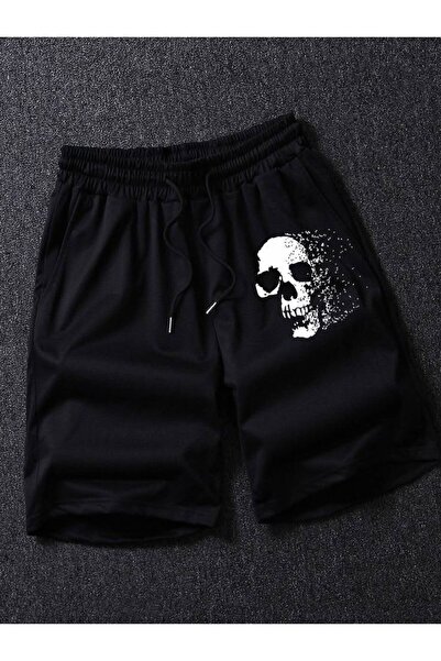 JANTIL MODA Unisex Black Comfortable Fit Sports Shorts 🖤