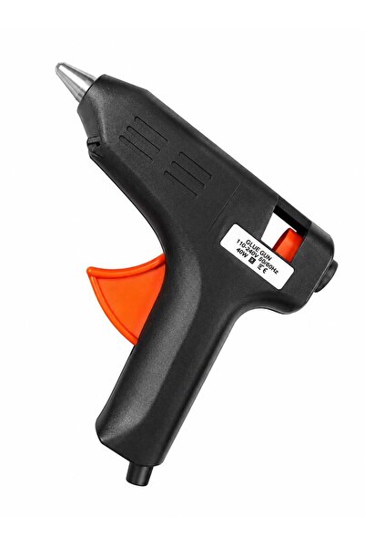 HEAVY DUTY 40W Electric Hot Melt Glue Gun – Black & Orange, 110–240V