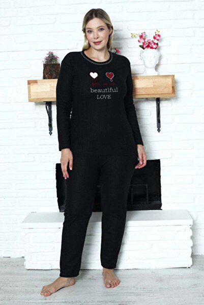 Fulla Moda Beautiful Printed Plus Size Pajama Set