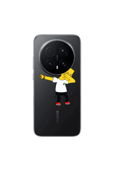 Other Honor Magic 8 Lite Pro Simpsons2 Transparent Silicone TPU Θήκη