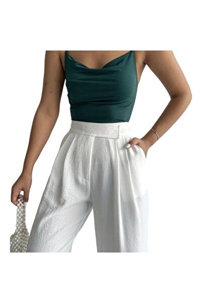 RAYON Women's Spaghetti Strap Crop Top – Sleek & Stylish