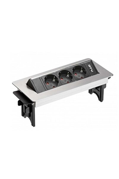 OEM Priza incastrabila inox 3 Schuko GTV