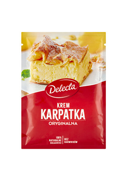 Delecta Praf crema de vanilie, 250g, pentru prajituri