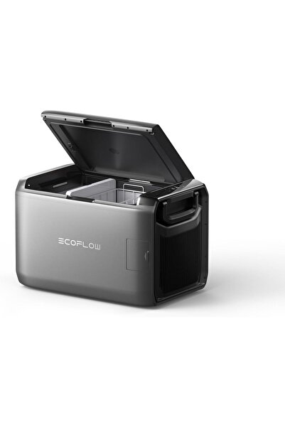 EF ECOFLOW صندوق تبريد محمول كلاسيكي من GLACIER سعة 55 لتر مع منطقتين تبريد، ...