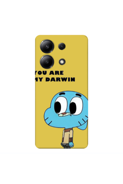 Other Xiaomi Redmi Note 13 4G You are my darwin Yellow Colored Silicone TPU Θήκη