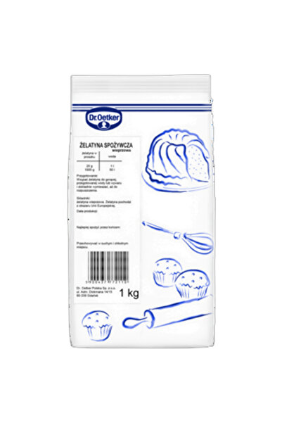 Generic Brand Gelatina alimentara de porc, Dr. Oetker, 1 kg