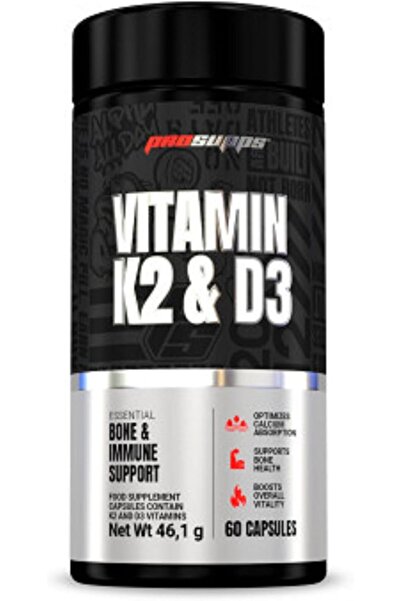 ProSupps Vitamin K2 & D3 – 60 Capsules | Bone, Heart & Immune Support Supplement