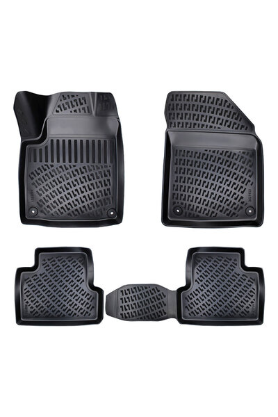 Umbrella Set de covorașe auto din cauciuc tip tavă pentru Jeep Cherokee (KL) ...